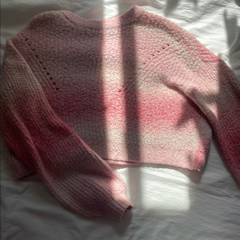 Target Pink Gradient Women's Sweater